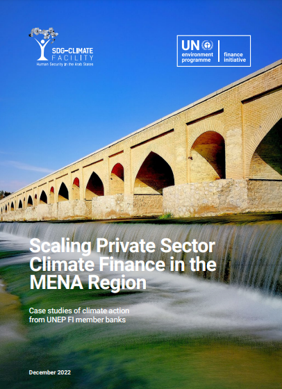 Scaling Private Sector Climate Finance in the MENA Region
