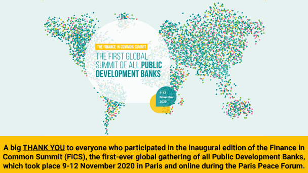 The first Global Summit of all public Development banks – Newsletter N°2 December  2020