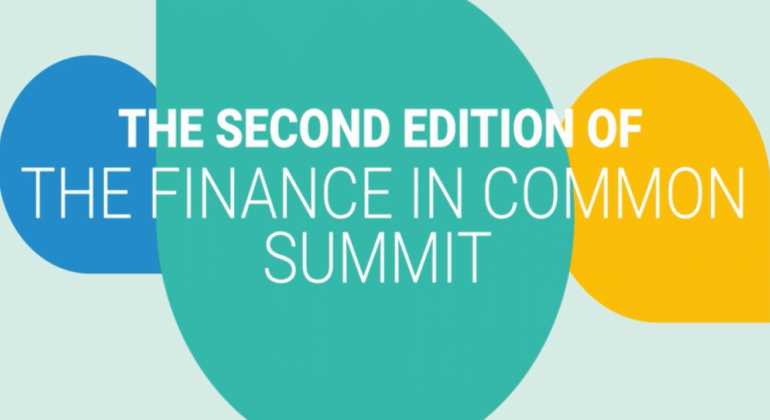 Second edition of the Finance in Common Summit